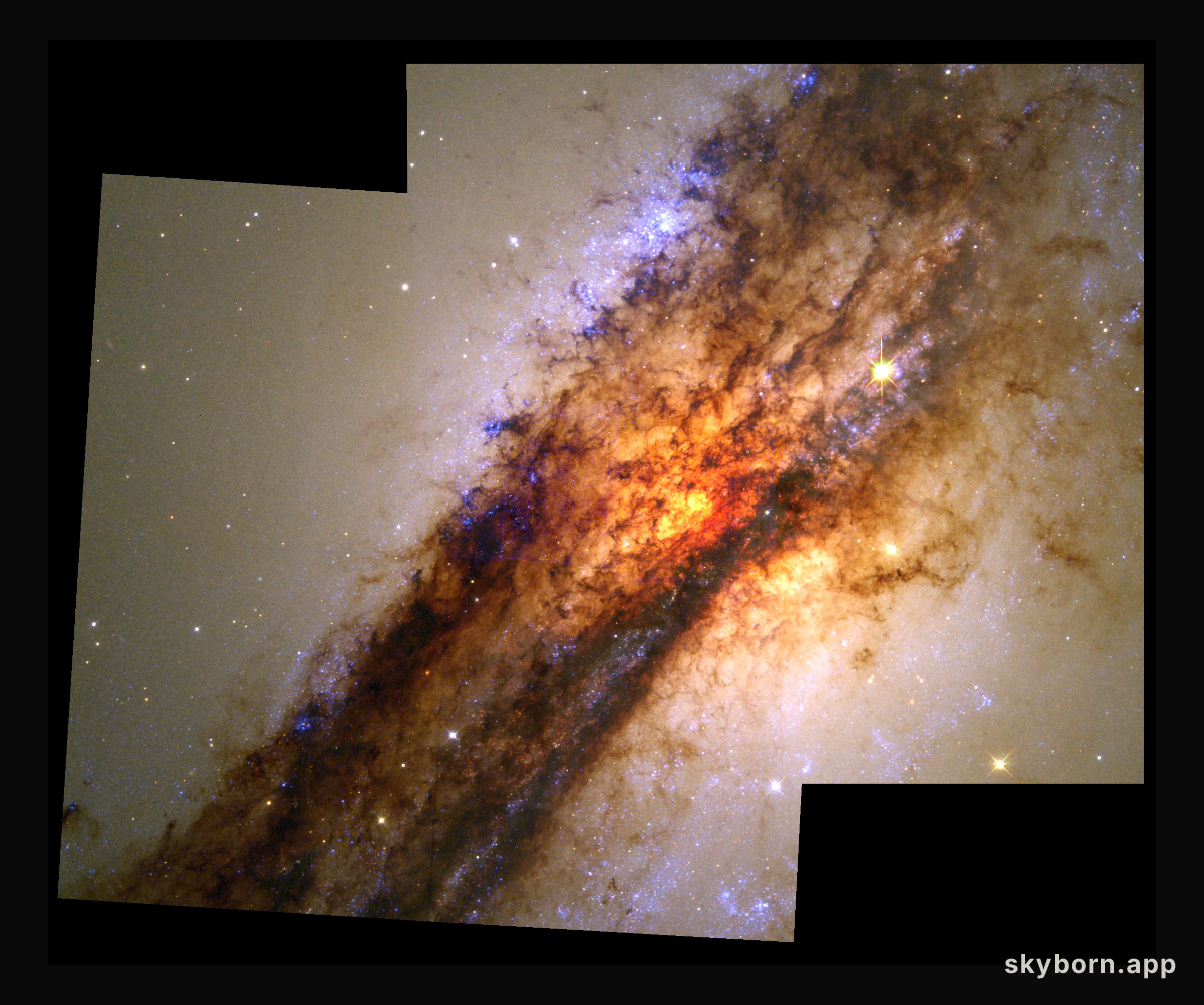 Turbulent Cauldron of Starbirth in Nearby Active Galaxy