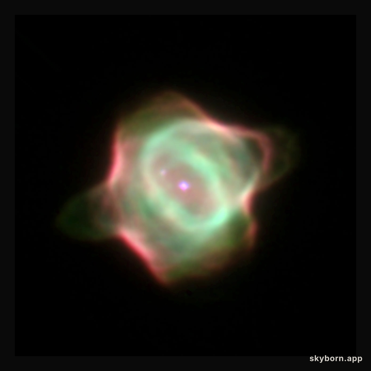 The Youngest Known Planetary Nebula
