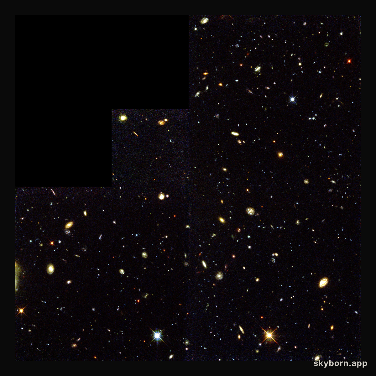 Hubble Deep Field South--Multiple windows on the Universe