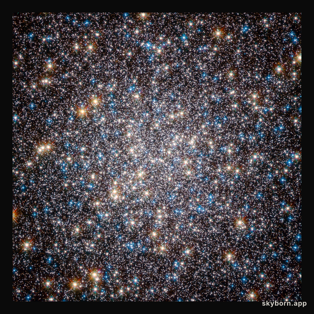 The crowded heart of the Hercules globular cluster