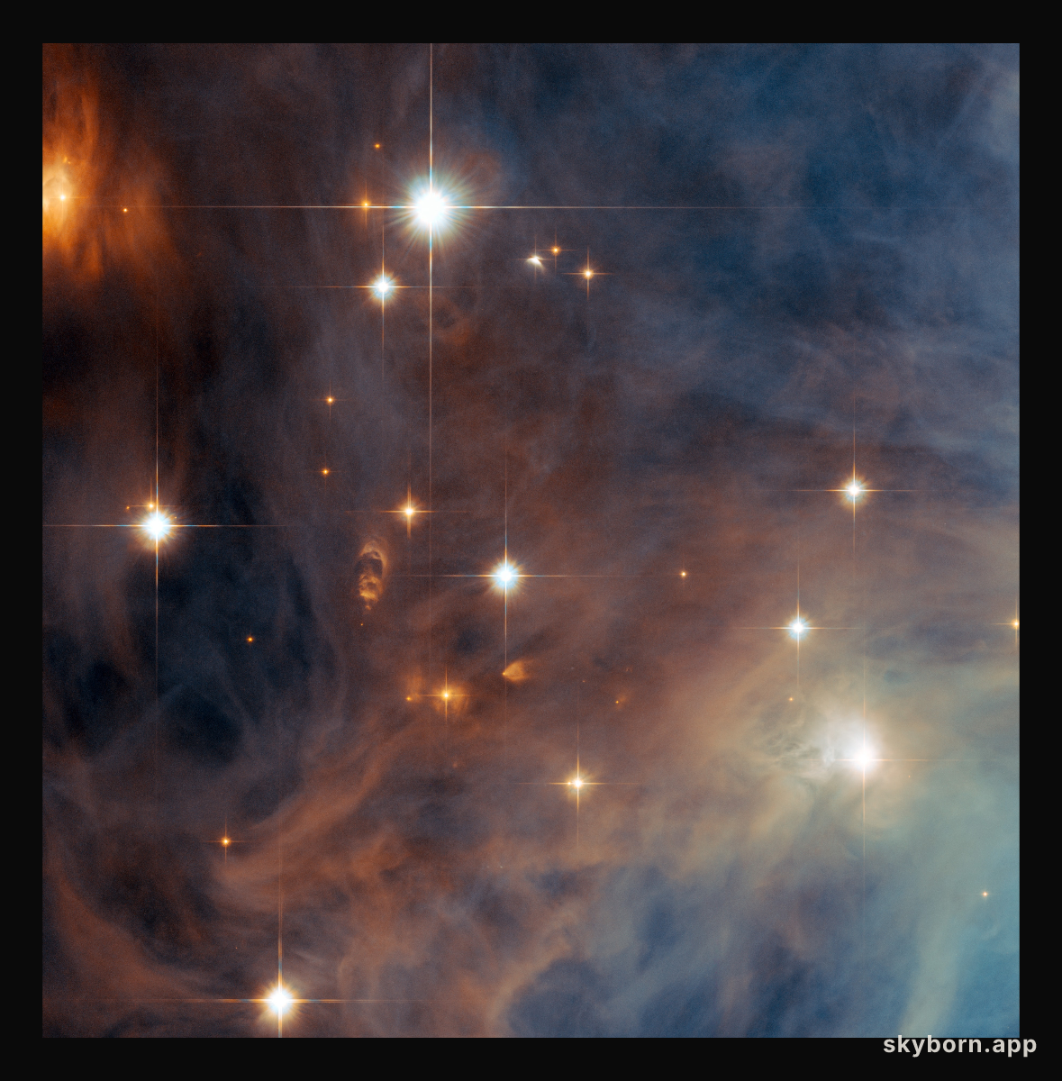 Orion’s lesser-known nebula takes centre stage
