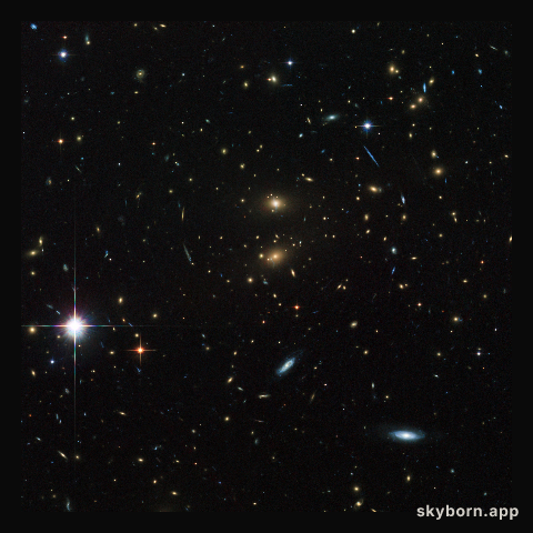 Hubble peers through the looking glass