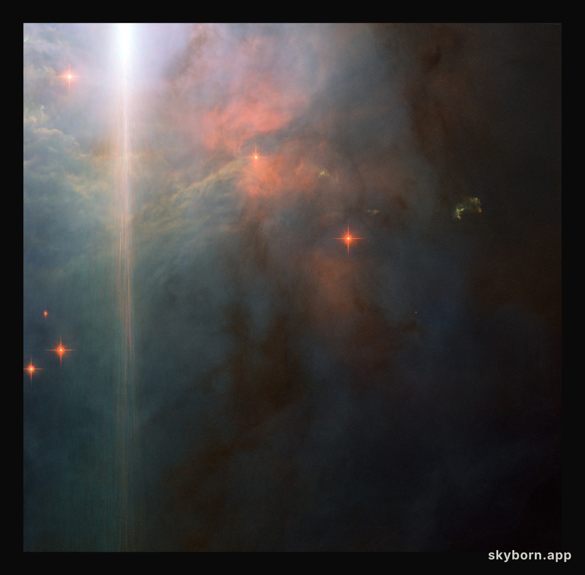 Sunset glow in Orion
