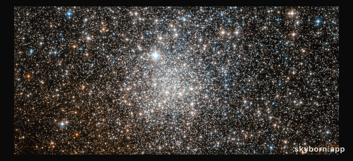 Enigmatic cluster targeted by Hubble