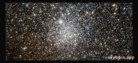 Enigmatic cluster targeted by Hubble