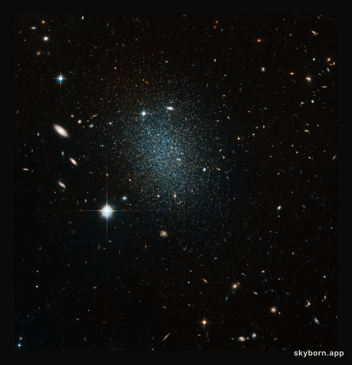 Astronomical vision test