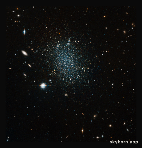 Astronomical vision test