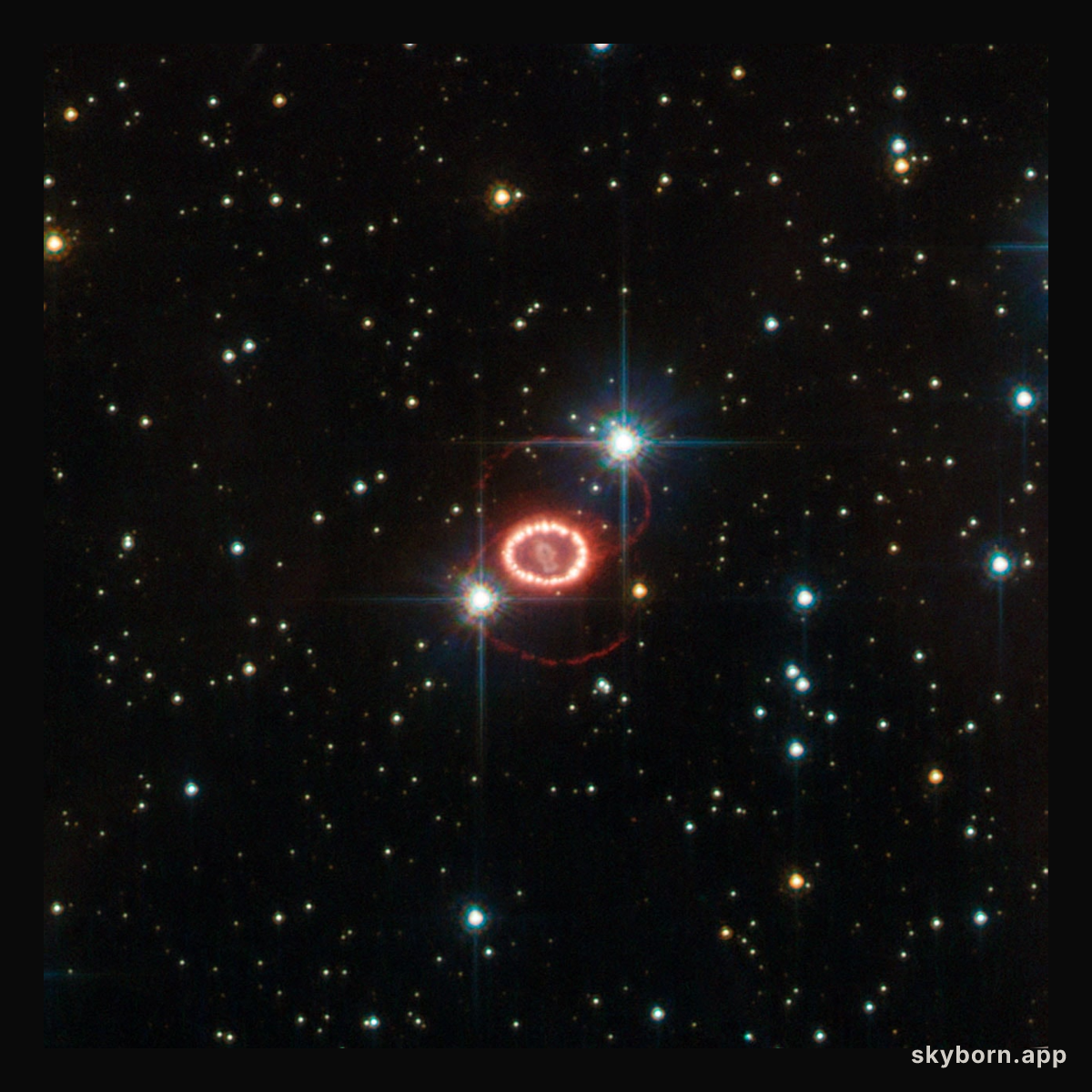 Hubble revisits an old friend