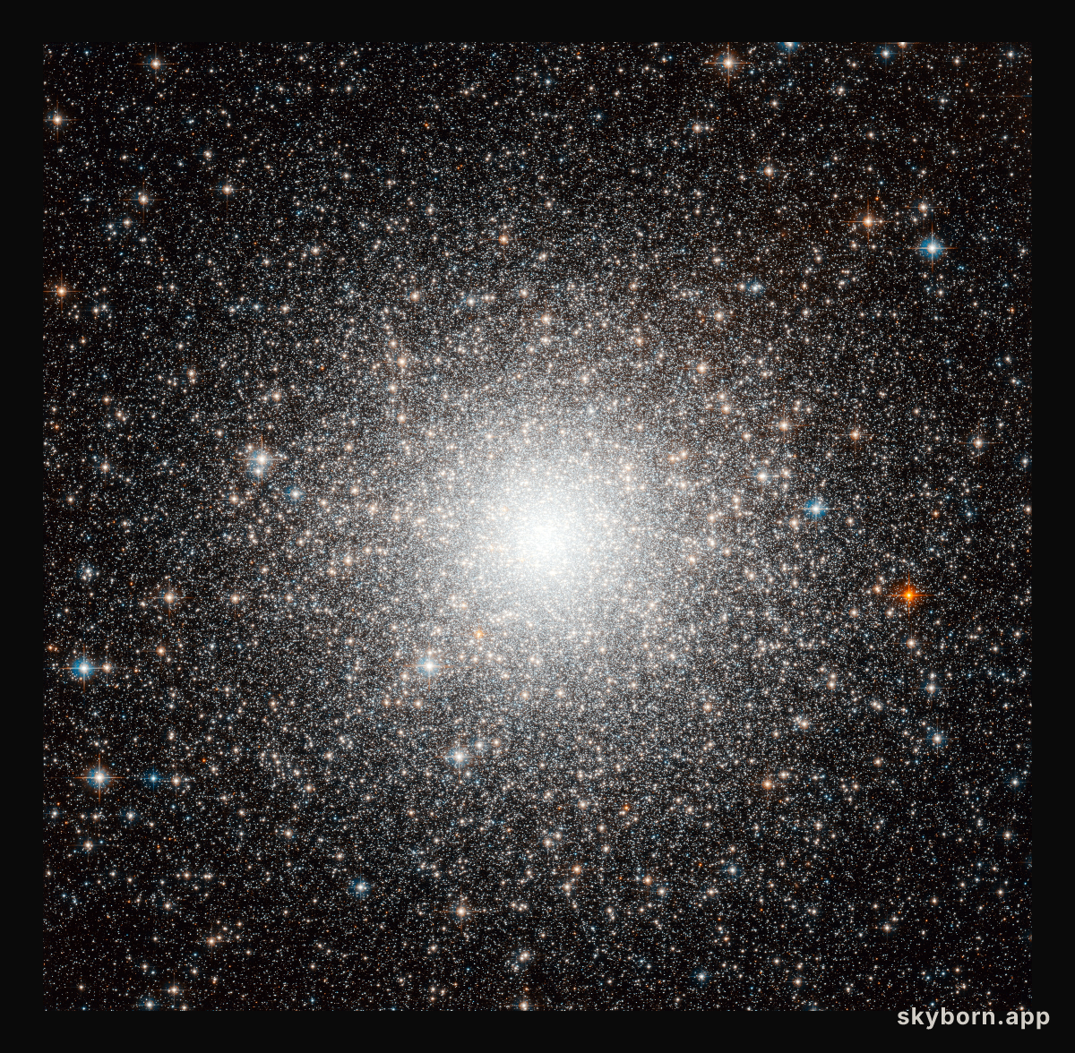 First globular cluster outside the Milky Way