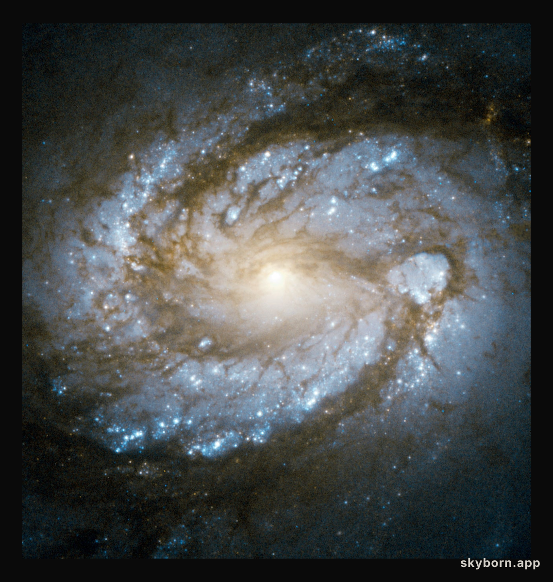 Core of Messier 100 in super high res