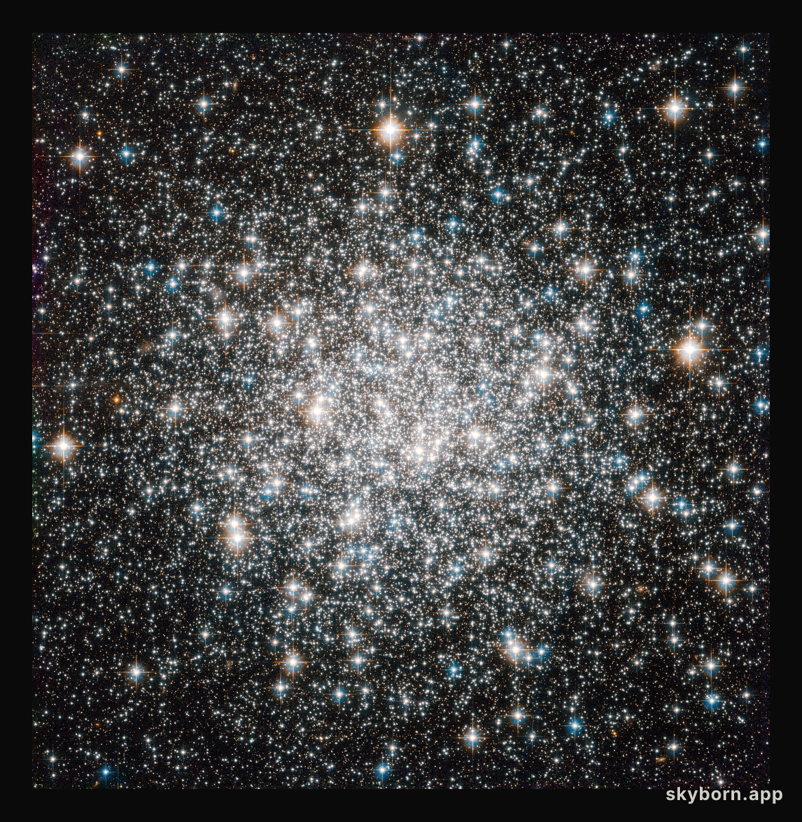 A ten billion year stellar dance