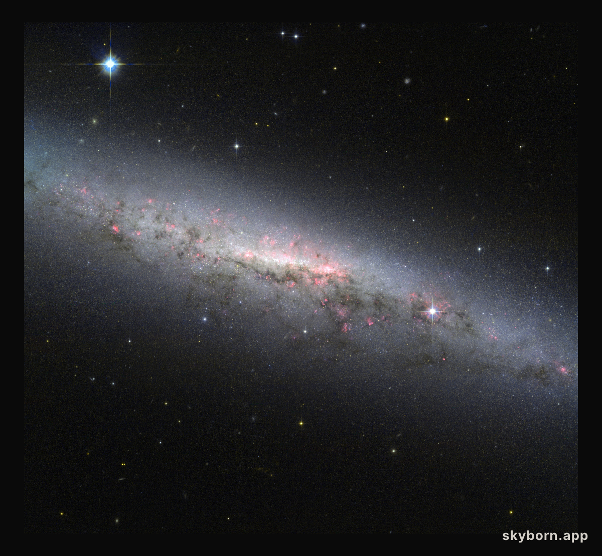 NGC 7090: An actively star-forming galaxy