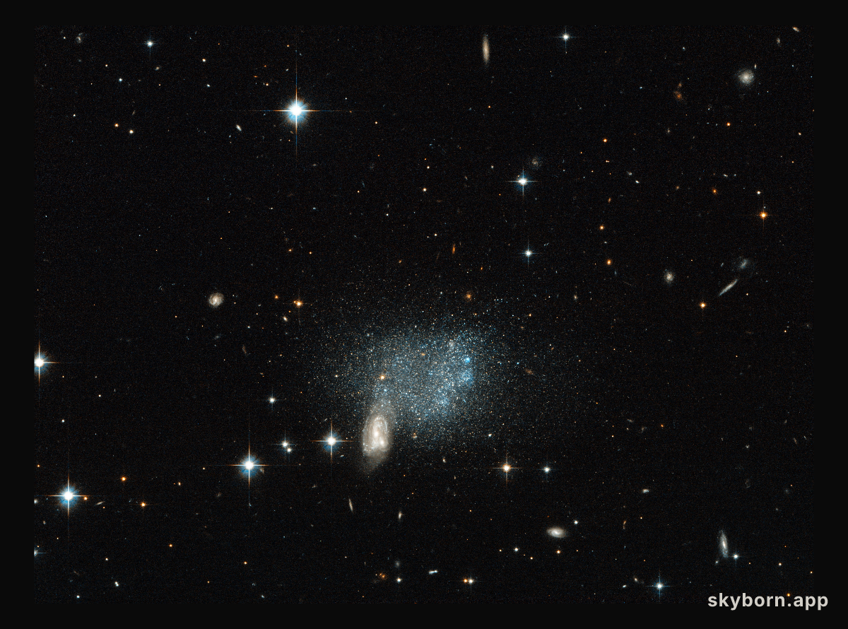 Stars fleeing a cosmic crash