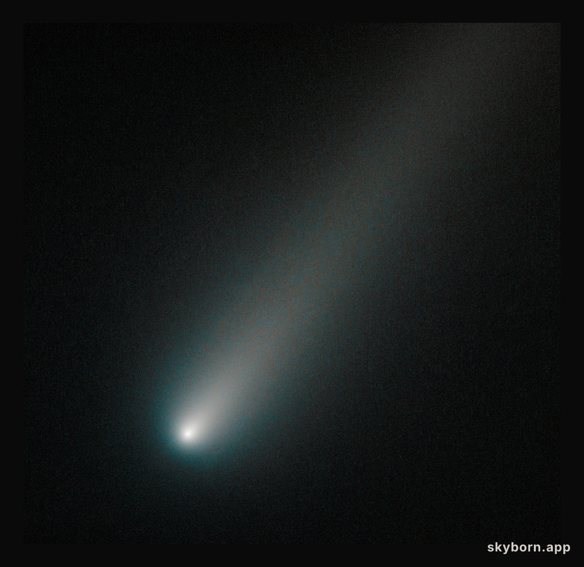 Hubble snaps icy comet ISON