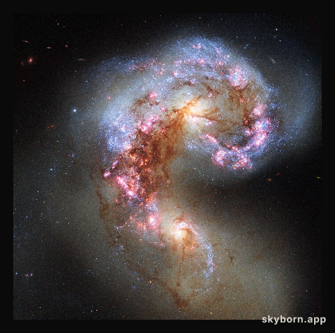 Antennae Galaxies reloaded