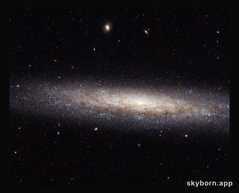 A dusty spiral in Virgo