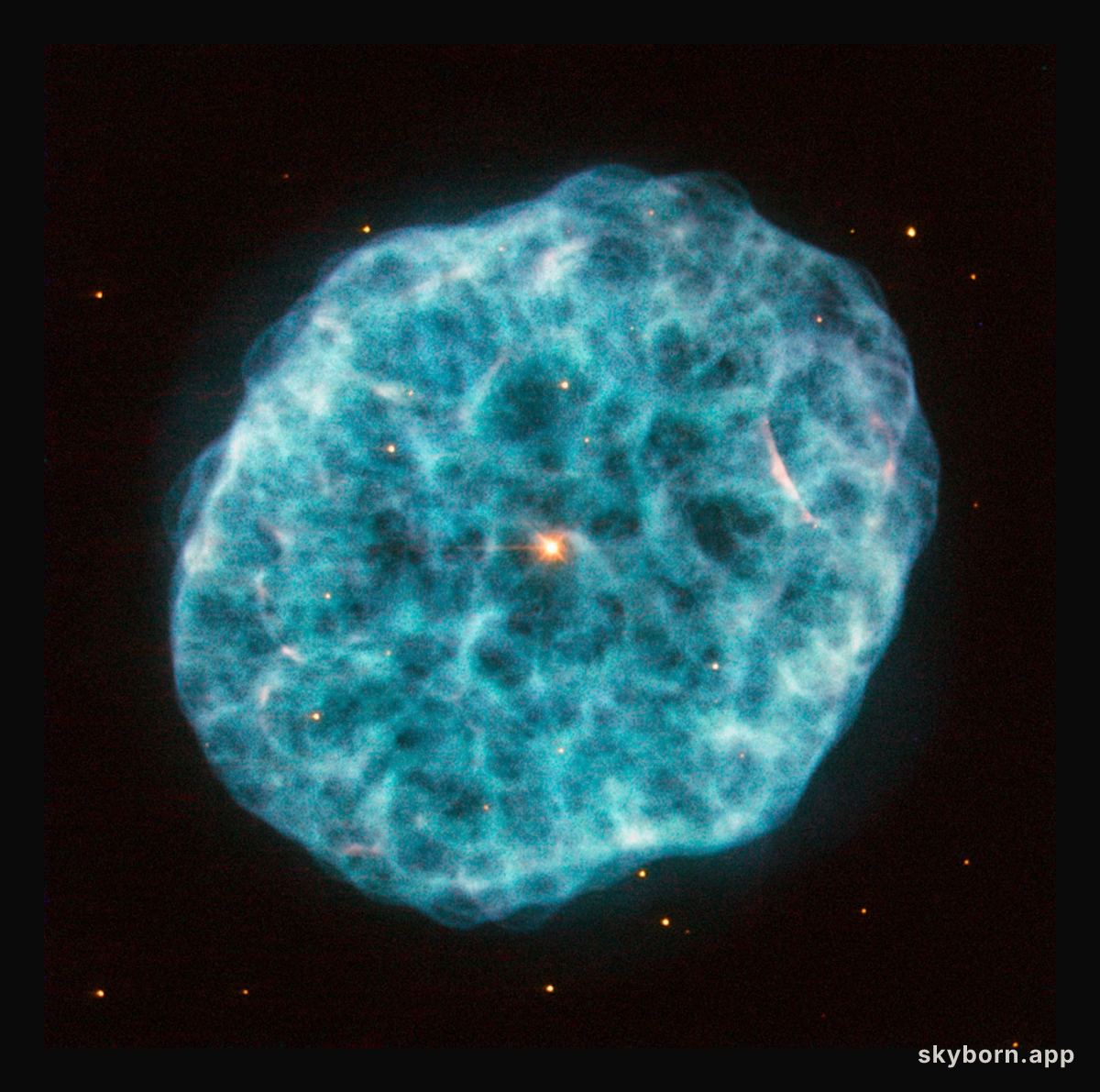 A hazy nebula