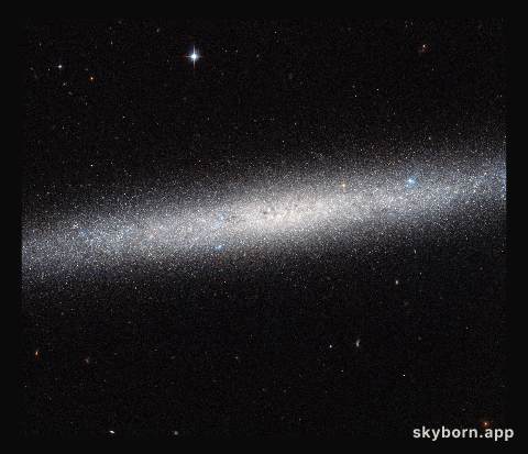 A galaxy on the edge