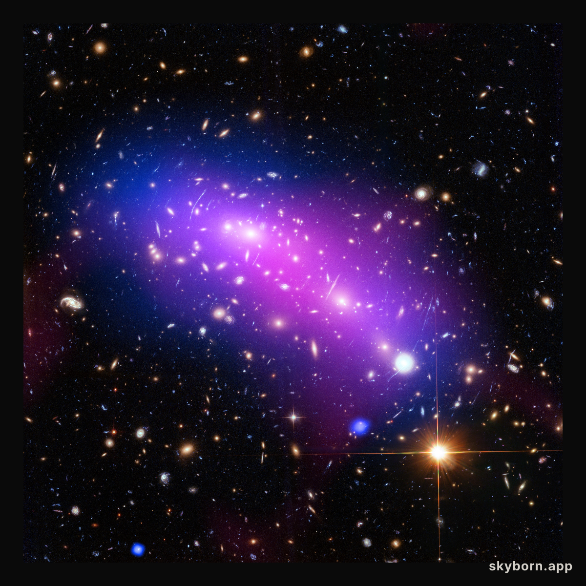 A cosmic kaleidoscope