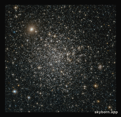 A glittering sphere of stars