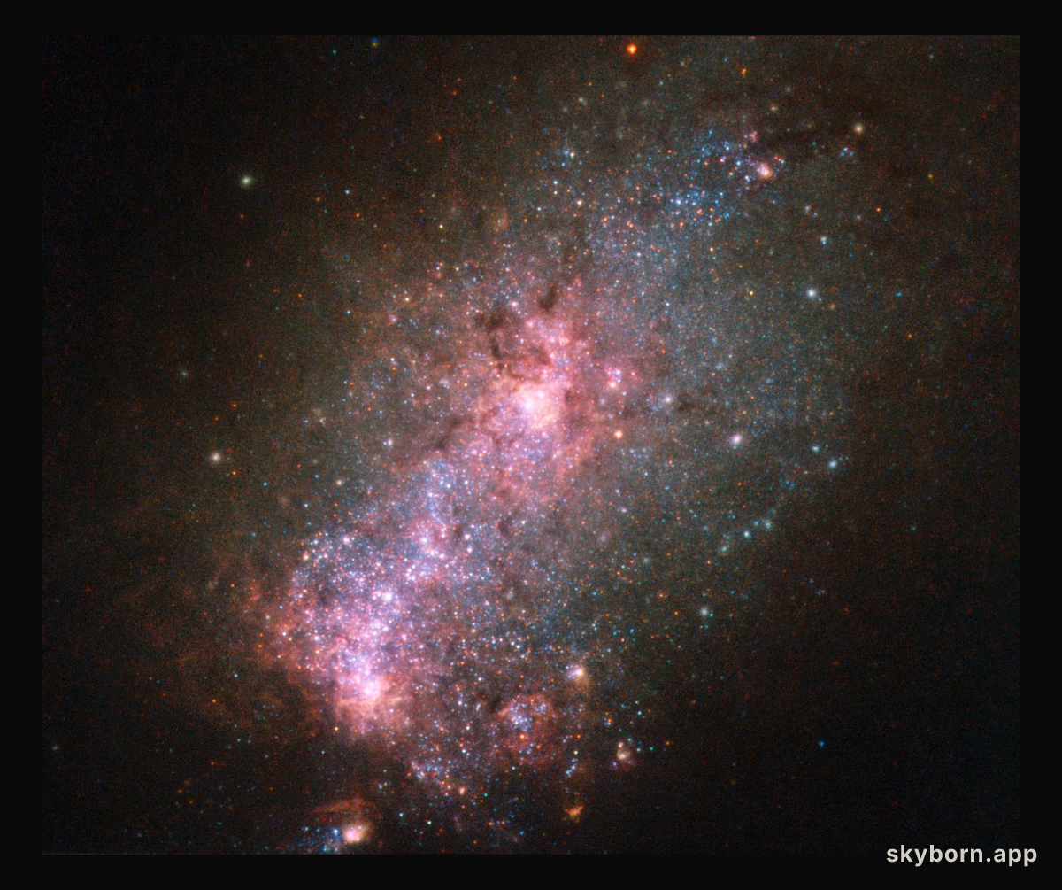 A galaxy fit to burst