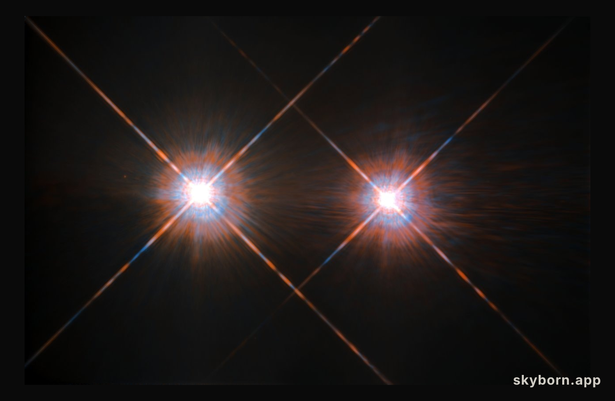 Best image of Alpha Centauri A and B