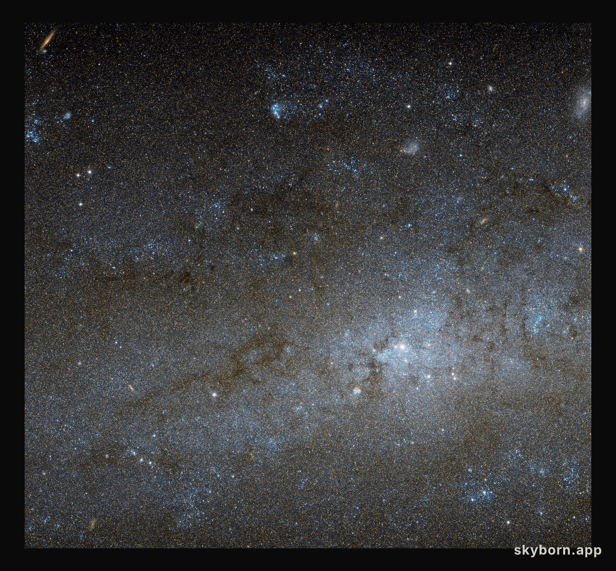 The centre of NGC 247