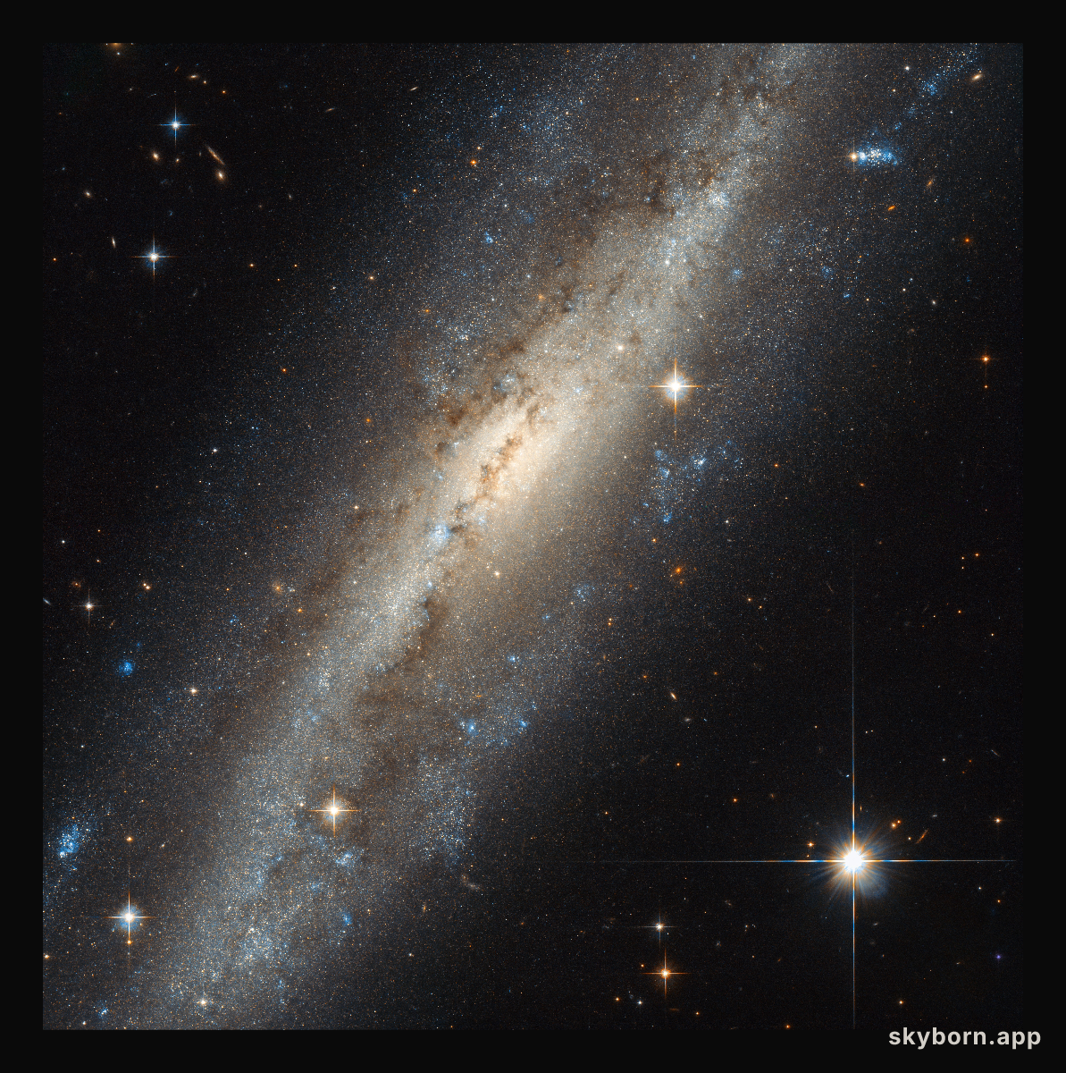 A spiral in Andromeda