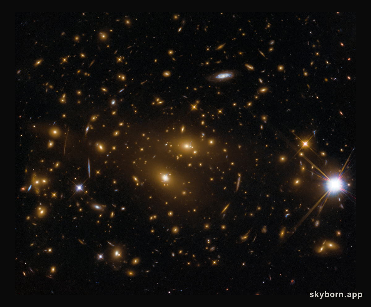 A CLASH of galaxies