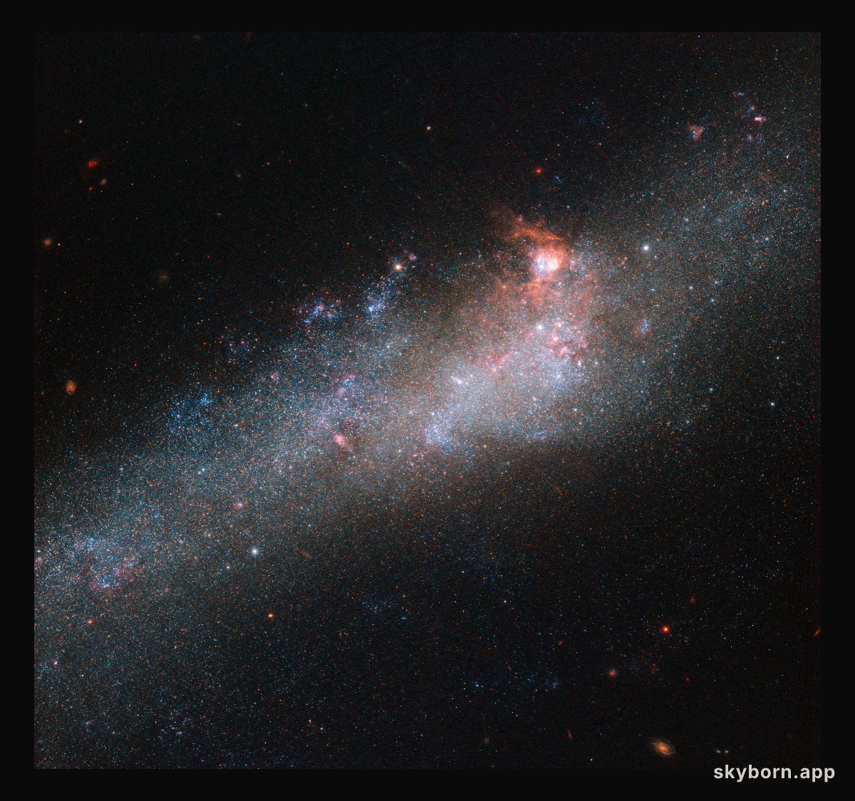 The Hockey Stick Galaxy
