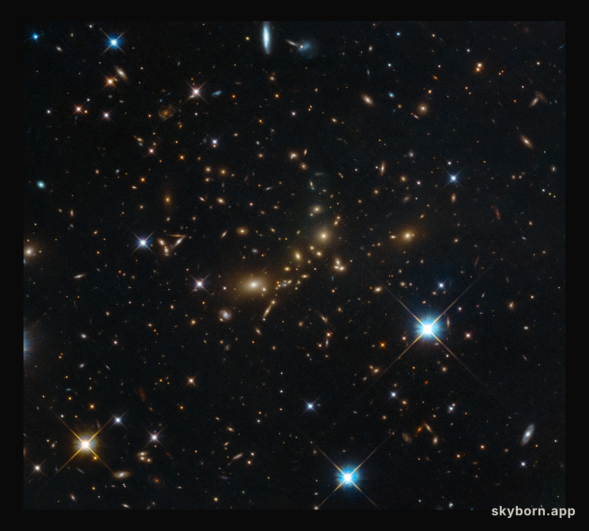 A colossal cluster