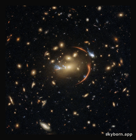 Cosmic Lens Flare