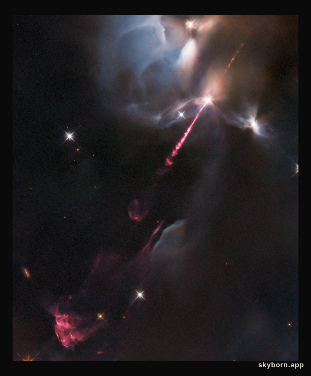 Hubble Snaps a Jet Set