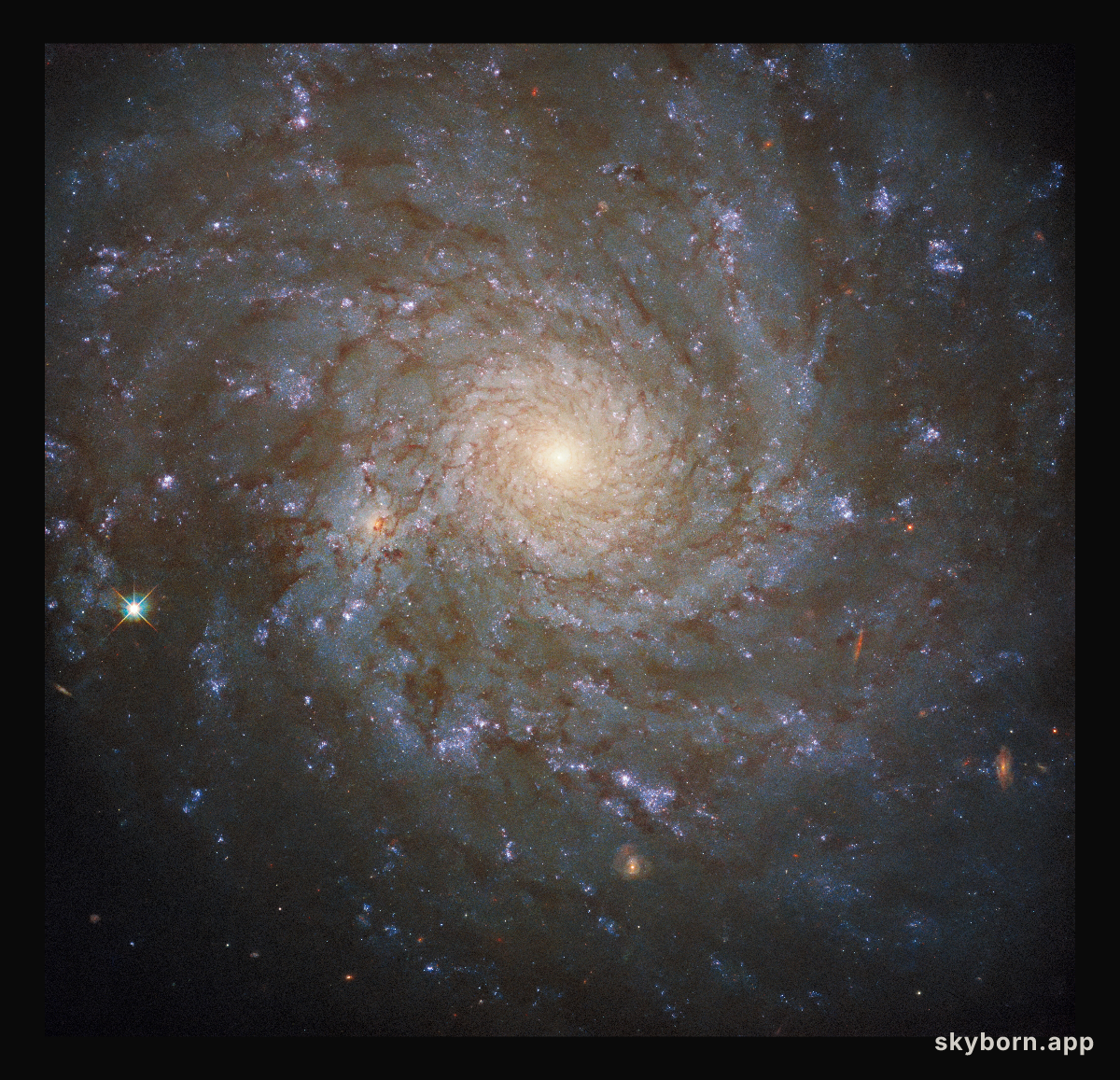 Hubble Spies a Stunning Spiral