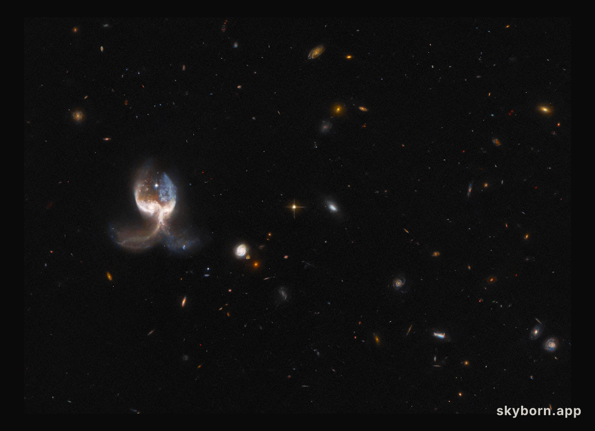 Hubble Inspects a Set of Galactic Wings