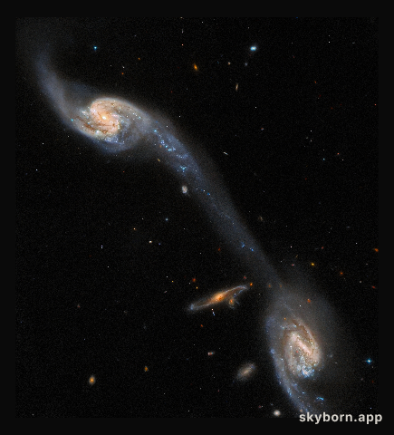 Hubble Inspects A Pair of Space Oddities
