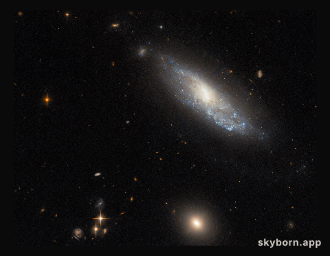 Hubble explores explosive aftermath in NGC 298