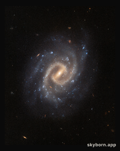 Galactic island of tranquillity