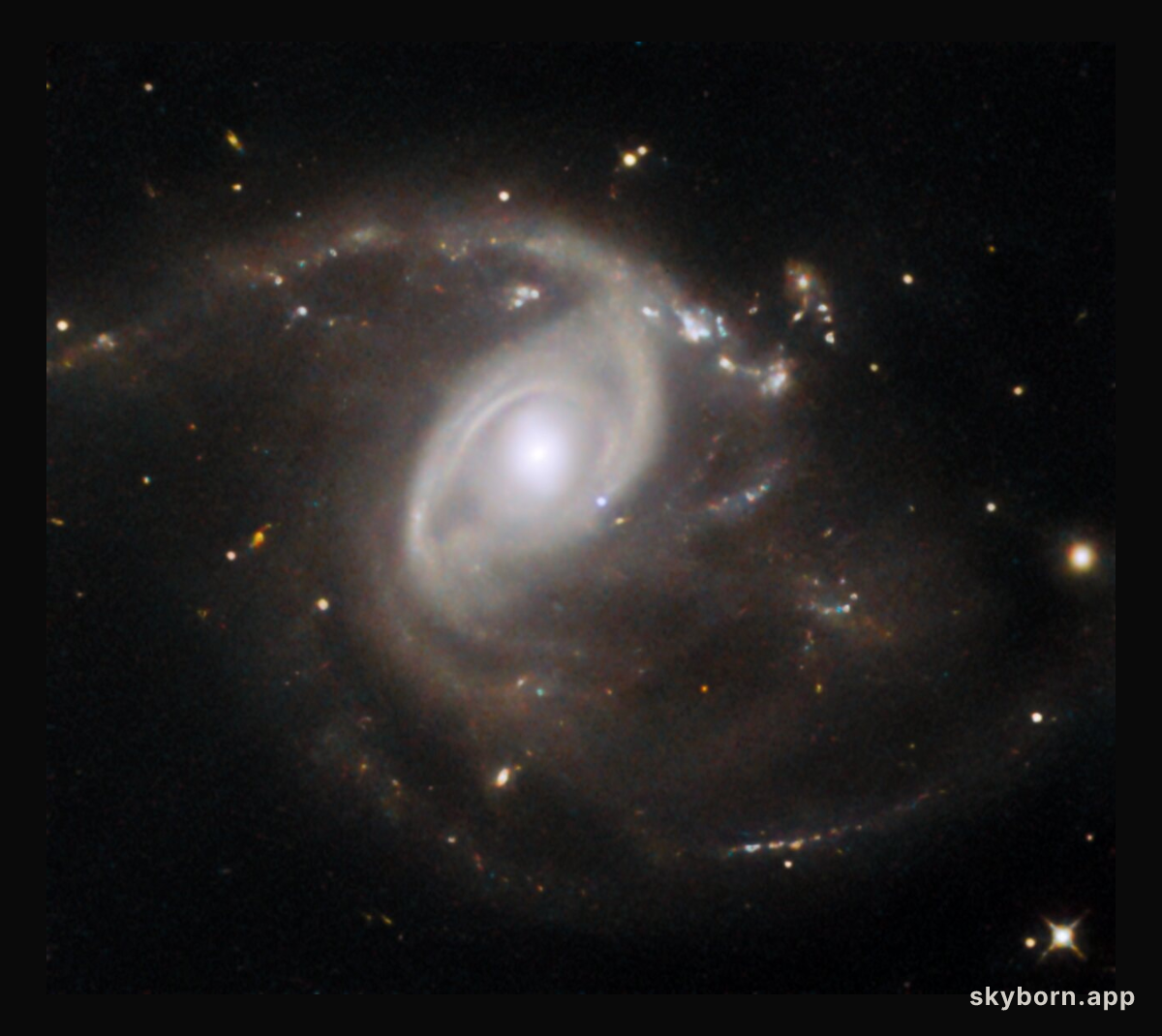 Pale blue (supernova) dot