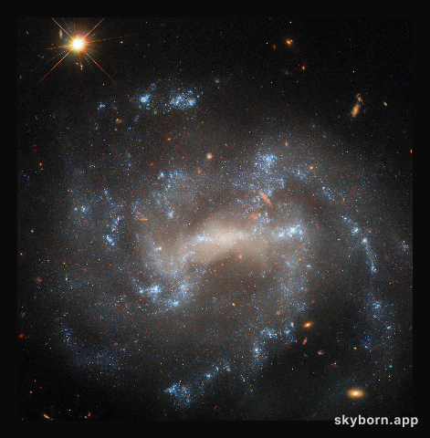 A spiral hiding an impostor