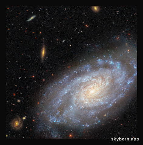 NGC 3370 (wide view)