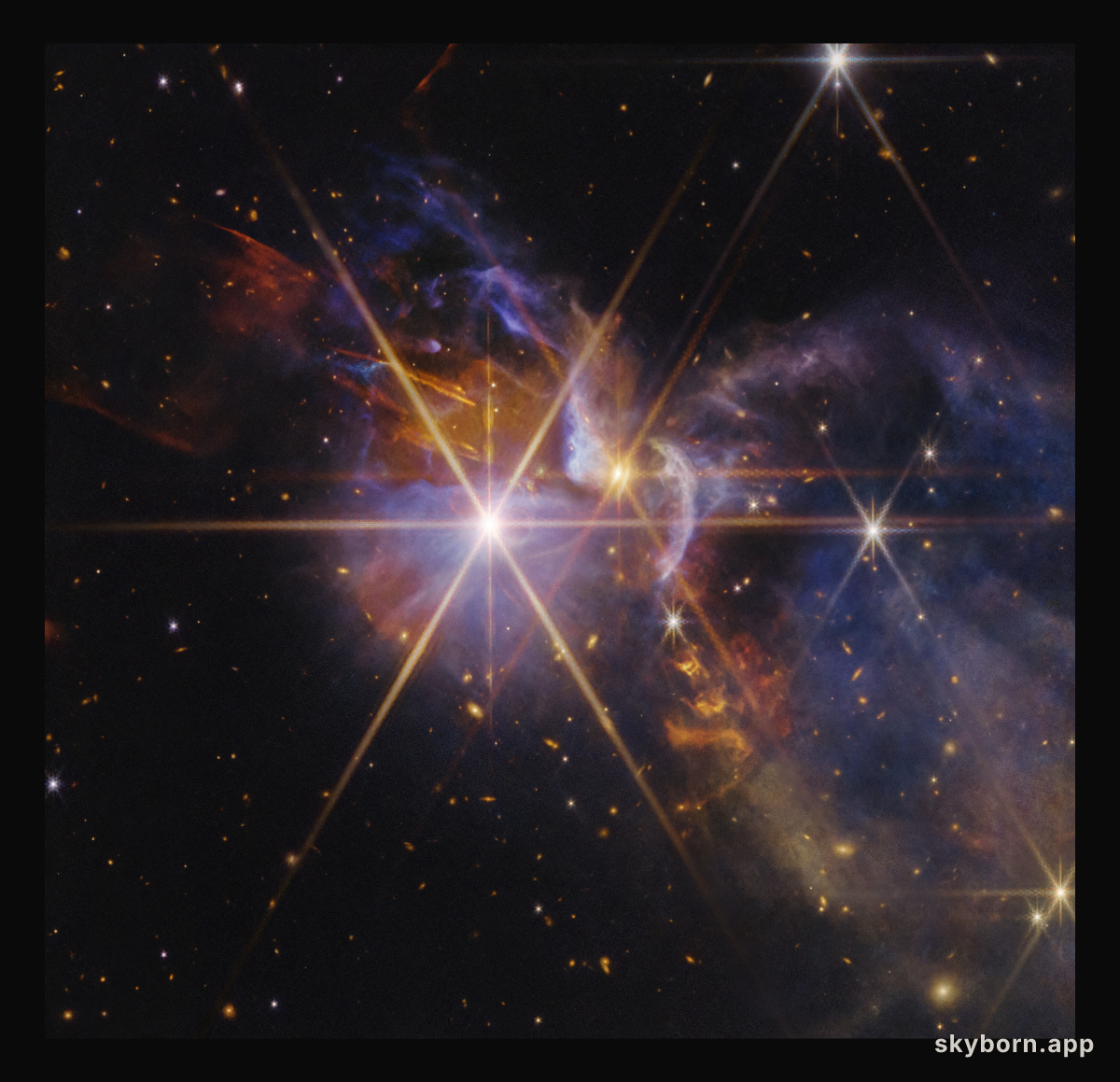 FS Tau (Webb NIRCam image)