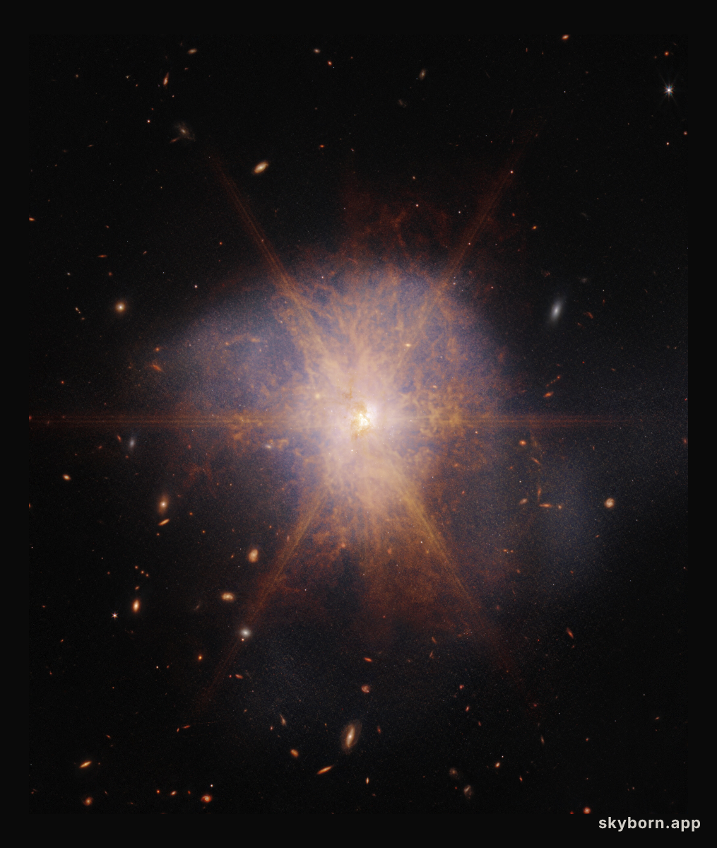 Webb captures the spectacular galactic merger Arp 220