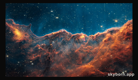 Carina Nebula Jets (NIRCam Narrowband Filters)