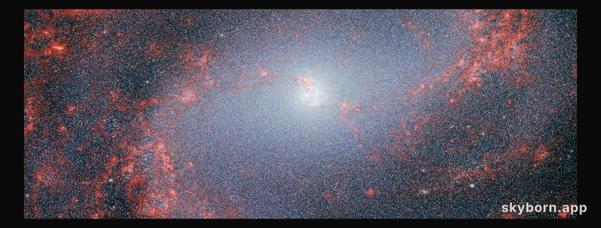 No tricks, just treats (M83 NIRCam image)