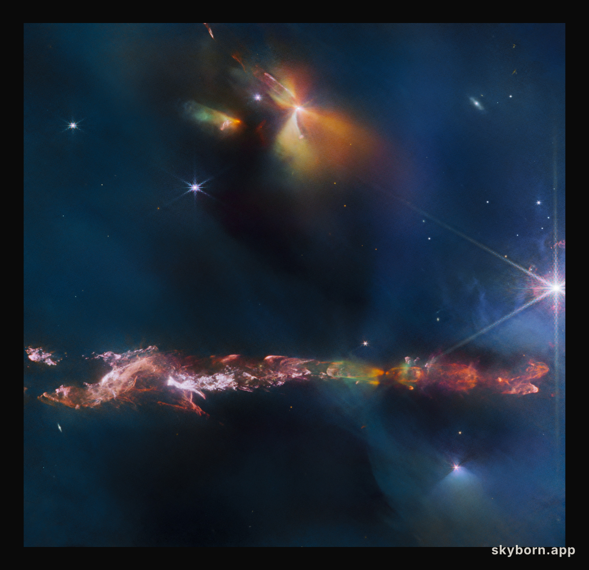 A prominent protostar in Perseus