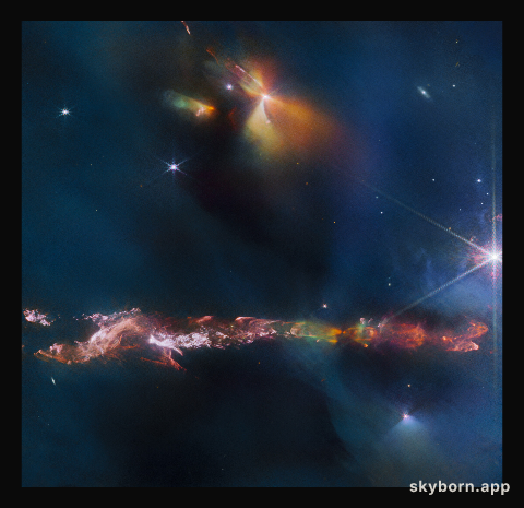 A prominent protostar in Perseus