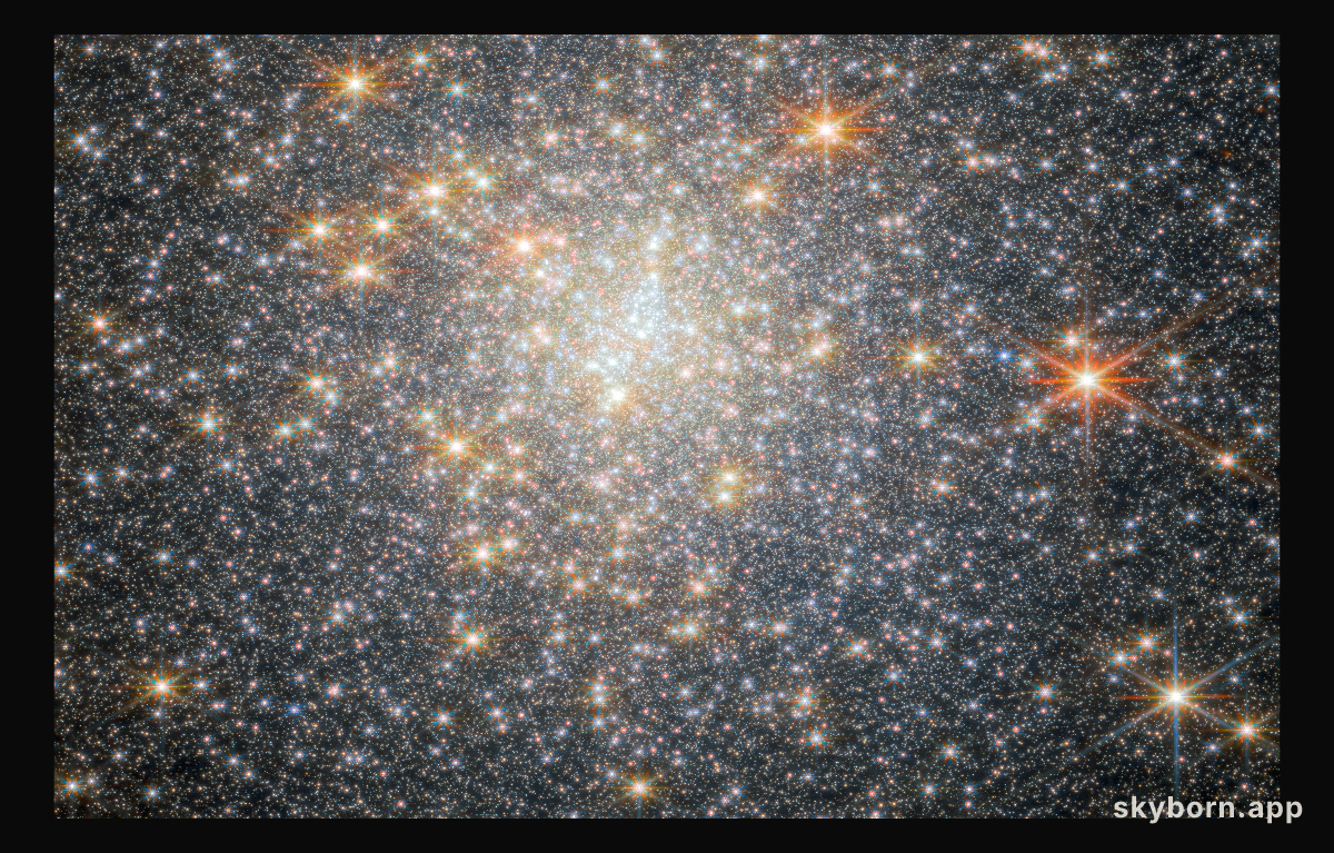 Star-studded cluster