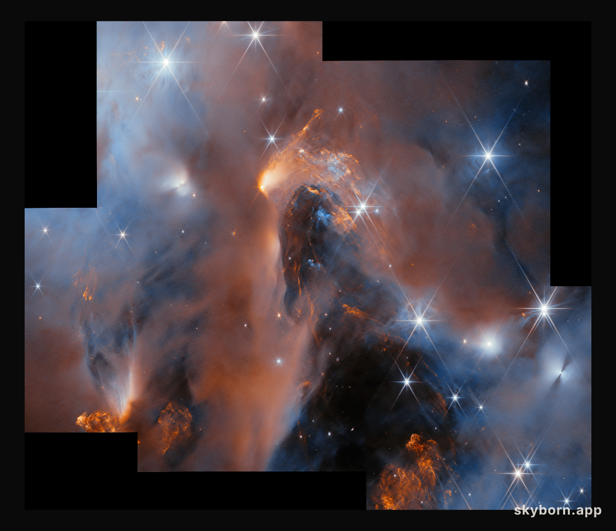 Peeking into Perseus (wide field view)