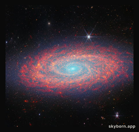 Tracing spiral arms in infrared